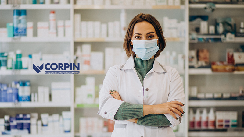 pharmaceutical company setupin dubai, business setup dubai, corpin business setup consultants