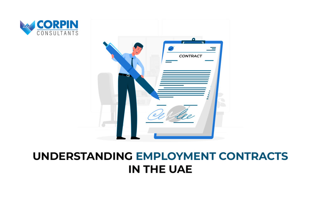 employment contract in UAE, UAE employment law, corpin consultants uae