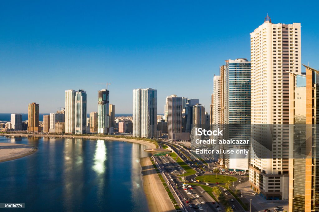 Watefront at the Corniche by Al Mamzar Lake, Sharjah, UAE